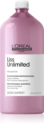 L’Oreal Professionnel Serie Expert Liss Unlimited - Увлажняющий шампунь для волос, трудно поддающихся укладке, 1500 мл