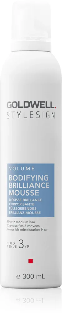 Goldwell StyleSign Bodifying Brilliance Mousse - Укрепляющий лосьон для волос, придающий объем для блеска, 300 мл