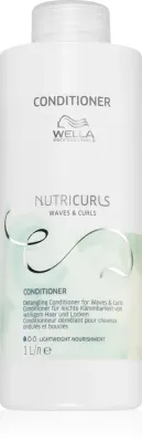 Wella Professionals Nutricurls Waves & Curls - Кондиционер для легкого расчесывания волос, 1000 мл
