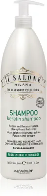 Alfaparf Milano Il Salone Milano Keratin - Восстанавливающий шампунь для поврежденных волос, 1000 мл