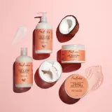 Shea Moisture Coconut & Hibiscus - Увлажняющий шампунь для кудрявых и волнистых волос, 384 мл — фото 4