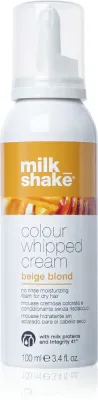 milk_shake Colour Whipped Cream - Тонизирующая пена для всех типов волос, 100 мл, оттенок Beige Blond
