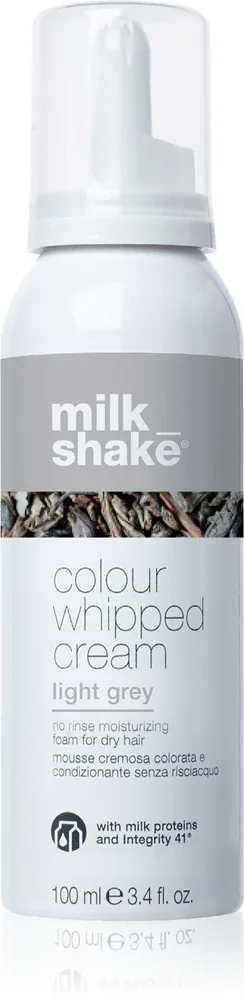 milk_shake Colour Whipped Cream - Тонизирующая пена для всех типов волос, 100 мл, оттенок Light gray