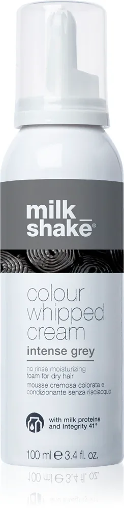 milk_shake Colour Whipped Cream - Тонизирующая пена для всех типов волос, 100 мл, оттенок Intense gray