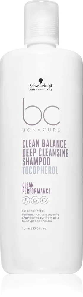 Schwarzkopf Professional BC Bonacure Clean Balance - Глубоко очищающий шампунь