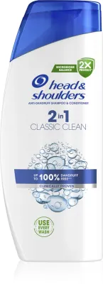 Head & Shoulders Classic Clean 2in1 - Шампунь против перхоти 2 в 1, 625 мл