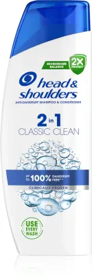 Head & Shoulders Classic Clean 2in1 - Шампунь против перхоти 2 в 1, 250 мл