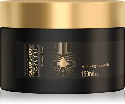 Sebastian Professional Dark Oil - Питательная маска для придания блеска и мягкости волосам, 150 мл