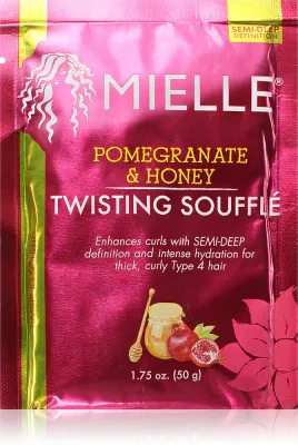 Mielle Pomegranate & Honey Twisting Souffle - Крем для волос для кудрявых и волнистых волос, 50 г