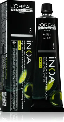 L’Oreal Professionnel Inoa - Постоянная краска для волос без аммиака, 60 мл, оттенок 3