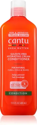 CANTU Shea Butter Hydrating Cream Conditioner - Крем-кондиционер для волос, интенсивно увлажняющий, 400 мл