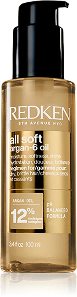 Redken All Soft - Масло для волос: Олейк отжывчы до волос сухых и ламливых, 100 мл