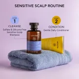 Apivita Sensitive Scalp Shampoo - Шампунь для чувствительной и раздраженной кожи головы без сульфатов, 250 мл — фото 5