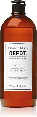 DEPOT 100 HAIR CLEANSING NO. 101 NORMALIZING DAILY SHAMPOO - шампунь для ежедневного использования, нормализующий, 1000 мл