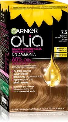 Краска для волос Garnier Olia стойкая, закрашивает седину, 1 шт, оттенок 7.3 Golden Dark Blonde
