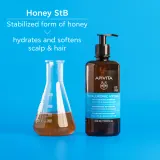 Apivita Hyaluronic Hydra Moisturizing Shampoo - Увлажняющий шампунь — фото 6
