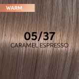 Wella Professionals Shinefinity Zero Lift Glaze - Деми-перманентная краска для волос, 60 мл, оттенок 05/37 - Caramel Espresso — фото 2