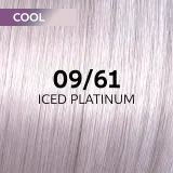 Wella Professionals Shinefinity Zero Lift Glaze - Деми-перманентная краска для волос, 60 мл, оттенок 09/61 - Iced Platinum 60 мл (WLL08359) — фото 2