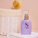 Alfaparf Milano Semi di Lino Smooth - Смягчающее молочко для непослушных и пушистых волос, 125 мл — фото 3