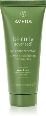 Aveda Be Curly Advanced Curl Enhancer Cream - Укрепляющий крем для стайлинга волос, подчеркивающий волны, 40 мл