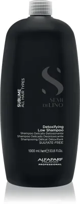 Alfaparf Milano Semi di Lino Sublime - Шампунь для очищения и детоксикации всех типов волос, 1000 мл