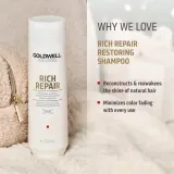Goldwell Dualsenses Rich Repair - Подарочный набор для сухих и поврежденных волос, 3 шт — фото 4