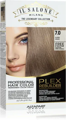 Alfaparf Milano Il Salone Milano Plex Rebuilder - стойкая краска для волос, 1 шт, оттенок 7.0 - Blonde