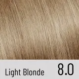 Alfaparf Milano Il Salone Milano Plex Rebuilder - стойкая краска для волос, 1 шт, оттенок 8.0 - Light Blonde — фото 2