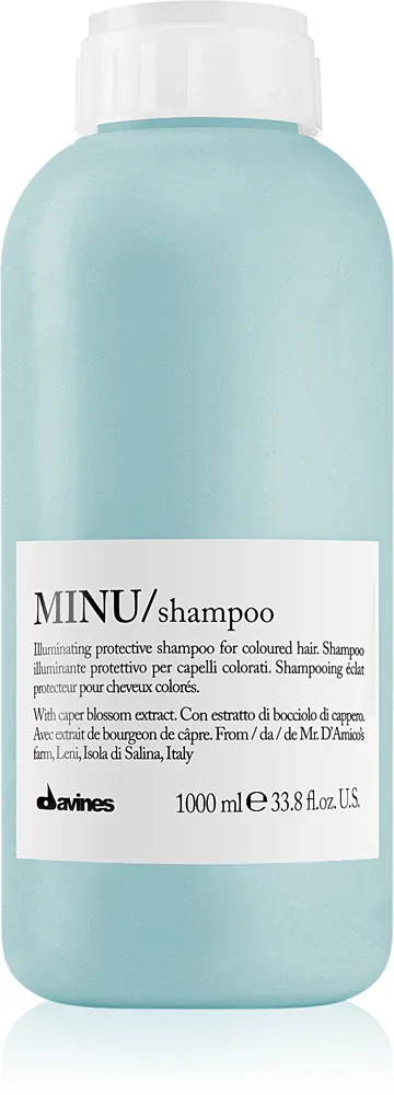 Davines Essential Haircare MINU Shampoo - Защитный шампунь для окрашенных волос