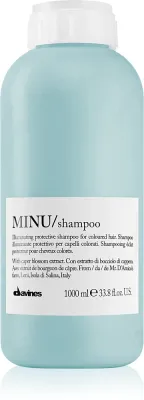 Davines Essential Haircare MINU Shampoo - Защитный шампунь для окрашенных волос, 1000 мл