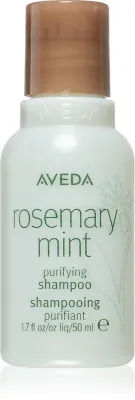 Aveda Rosemary Mint Purifying Shampoo - Глубоко очищающий шампунь для придания блеска, 50 мл