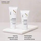 Alfaparf Milano Semi di Lino Diamond Minisize Kit - Набор для волос для сияющего блеска, 2 шт — фото 2