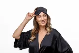 Notino Silk Collection Sleeping mask & Scrunchies Set - Подарочный набор оттенка Cream, оттенок базовый — фото 5