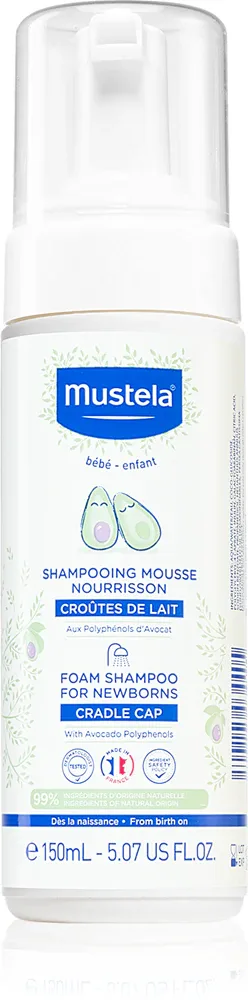 Mustela Bebe - Шампунь для детей от перхоти, 150 мл