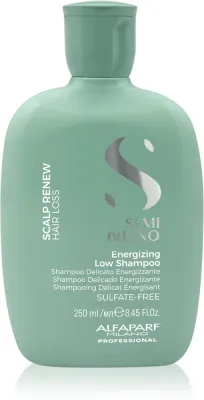 Alfaparf Milano Semi Di Lino Scalp Renew - Энергетический шампунь для нежных, разреженных и ломких волос, 250 мл
