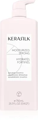KERASILK Essentials Repairing Shampoo - Очищающий питательный шампунь для сухих и поврежденных волос, 750 мл