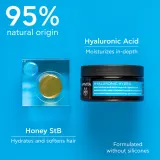 Apivita Hyaluronic Hydra Moisturizing Hair Mask - Интенсивная увлажняющая маска для волос, 200 мл — фото 4