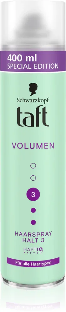 Лак для волос Schwarzkopf Taft Volume средней фиксации, для тонких волос, с защитой от ультрафиолета, 400 мл
