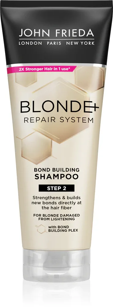 John Frieda Blonde+Repair - Регенерирующий шампунь для светлых волос, 250 мл