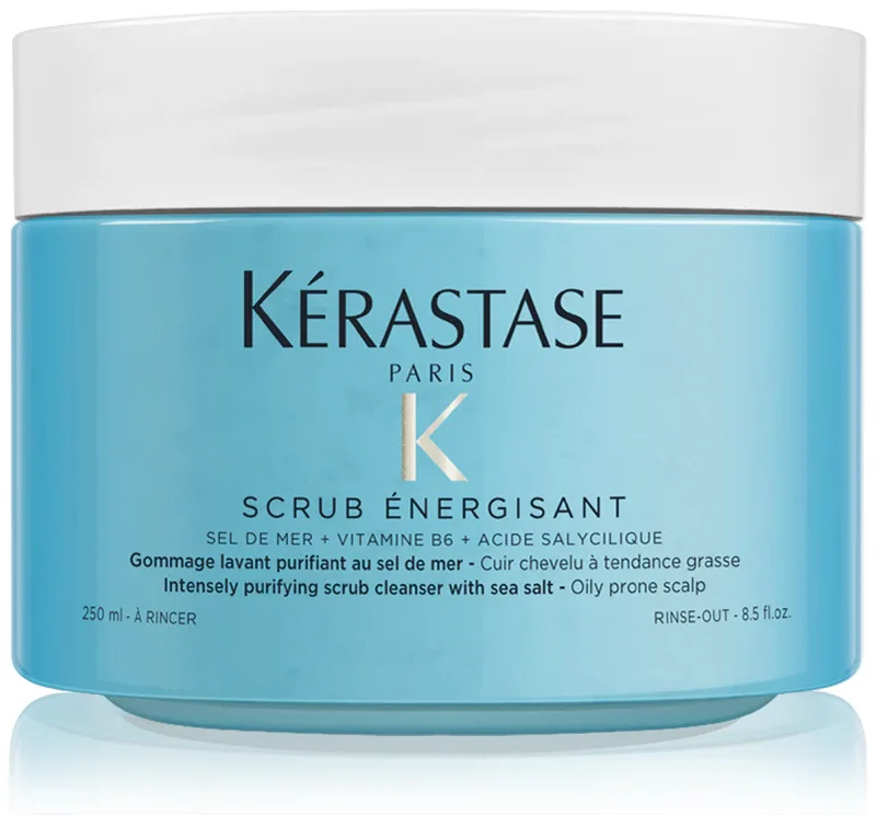 Kerastase Fusio Scrub Énergisant - Очищающий пилинг для жирной кожи головы, 325 г