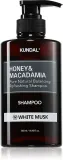 KUNDAL Honey & Macadamia White Musk - Натуральный шампунь для сухих и поврежденных волос, 500 мл — фото 1
