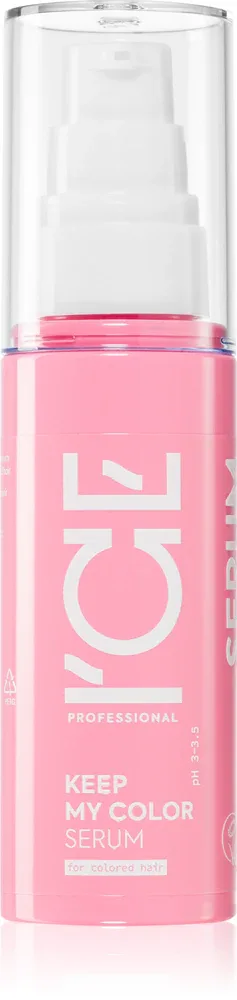 Natura Siberica ICE Professional Keep My Color - Защитная сыворотка для окрашенных волос, 50 мл