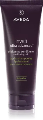 Aveda Invati Ultra Advanced Thickening Conditioner Rich - Интенсивный кондиционер для слабых и выпадающих волос, 200 мл