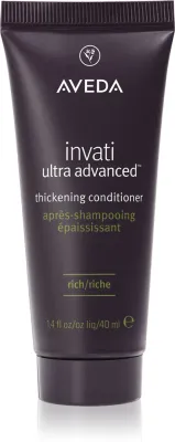 Aveda Invati Ultra Advanced Thickening Conditioner Rich - Интенсивный кондиционер для слабых и выпадающих волос, 40 мл