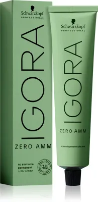 Стойкая крем-краска для волос Schwarzkopf Professional IGORA ZERO AMM, натуральный эффект, 60 мл, оттенок 7-67