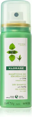 Klorane Nettle - Сухой шампунь для жирных волос, 50 мл