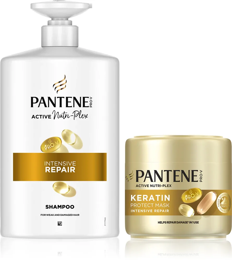 Pantene Pro-V Active Nutri Plex Intensive Repair - Удобная упаковка для сухих и поврежденных волос