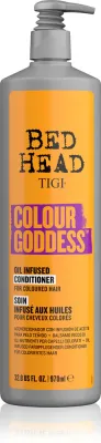 TIGI Colour Goddess Oil Infused Conditioner - Кондиционер для волос: Оливковый бальзам для окрашенных и балаяжных волос, 970 мл