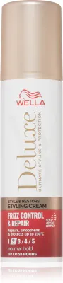 Термозащитное средство для волос Wella Deluxe Style Restore, для блеска и увлажнения, 100 мл