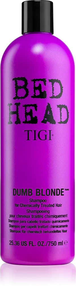 TIGI Bed Head Dumb Blonde - Шампунь для осветленных волос, 750 мл